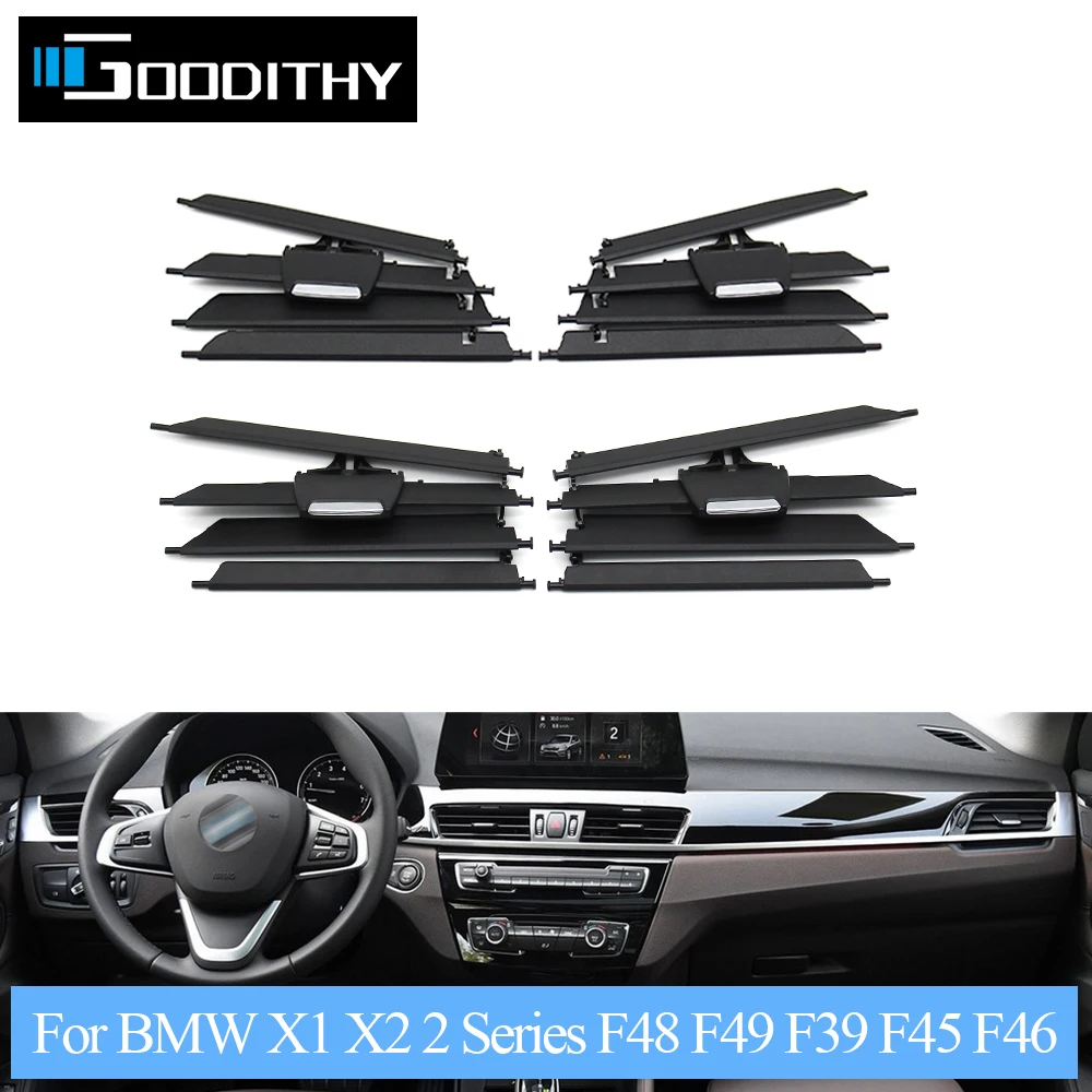 

LHD RHD Car Left Right Middle Air Conditioning AC Vent Grille Blade Slider Repair Kit For BMW X1 X2 2 Series F48 F49 F39 F45 F46