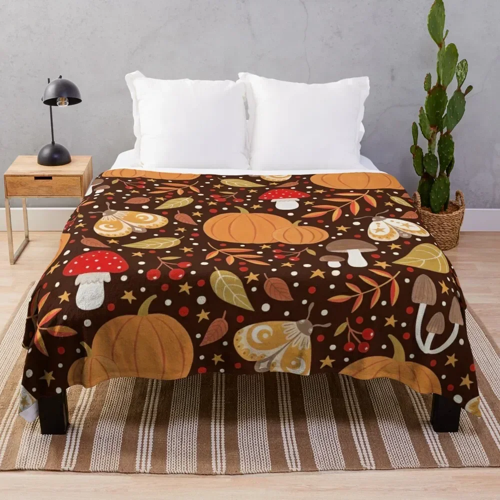 

Autumn elements Throw Blanket Flannel Fleece Soft Warm Throw Blanket