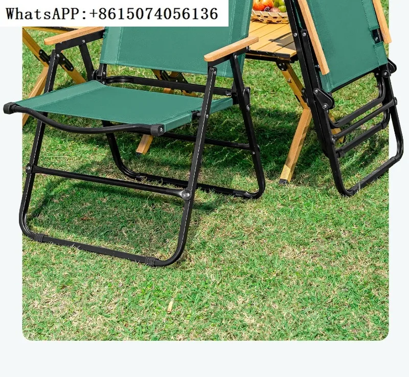 Exploring Outdoor Folding C-hair Portable Picnic Comet Ch-air Ultra Light Fishing Chai-r Beach Ch-air Reclining  Camping