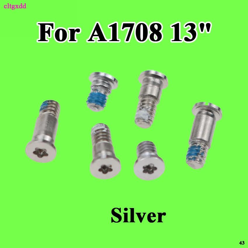 Винты Крепежные для ноутбука Macbook Pro A1278 A1286 A1297 A1369 A1425 A1502 A1706 A1707, 1 комплект