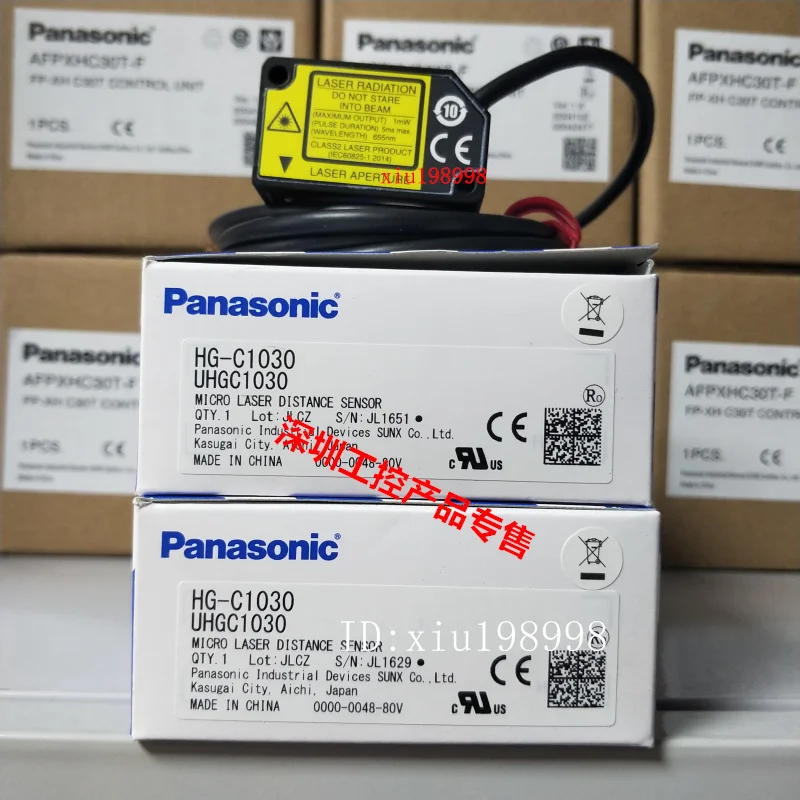 Imagem -02 - Sensor de Deslocamento a Laser Hg-c1030 Hg-c1050 Hg-c1100 Hg-c1200 Hg-c1400 Hg-c1030-p Hg-c1200-p Hg-c1100-p Hg-c1400-p Hg-c1030-p