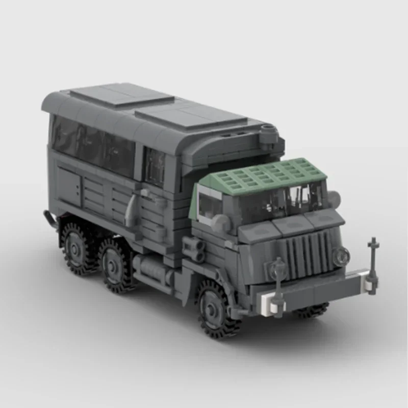 Star Movie Model Moc Bouwstenen 660 Militaire Paneel Vrachtwagen Technologie Modulaire Blokken Geschenken Kerst Speelgoed DIY Sets Montage