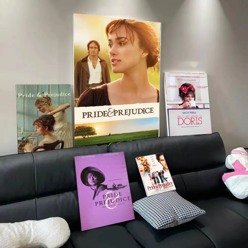 Movie P-Pride and Prejudice Poster Modern  Wall Art Aesthetic Minimalist Bedroom Decor Cafe Home Gift