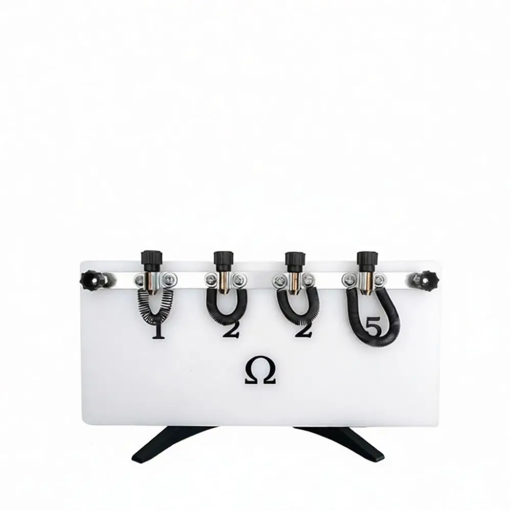 Decade Resistance Box 0 9999 9 Ohm Physics Teaching Equipment Variable Resistor Unit For Student Circuit Practice Lab