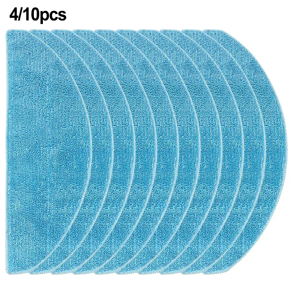 4/10pcs Mop Pad Cloth For Blaupunkt For Bluebot Precision Plus Robot Vacuum Cleaner Spare Parts Replacement Accessories