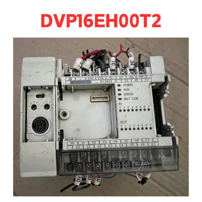 

second-hand PLC DVP16EH00T2, function well Tested well and shipped quickly