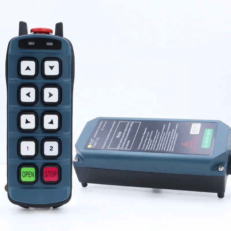 New Design 8 Buttons Single Speed Crane Forklift Electric Winch Industrial Wireless Remote Control