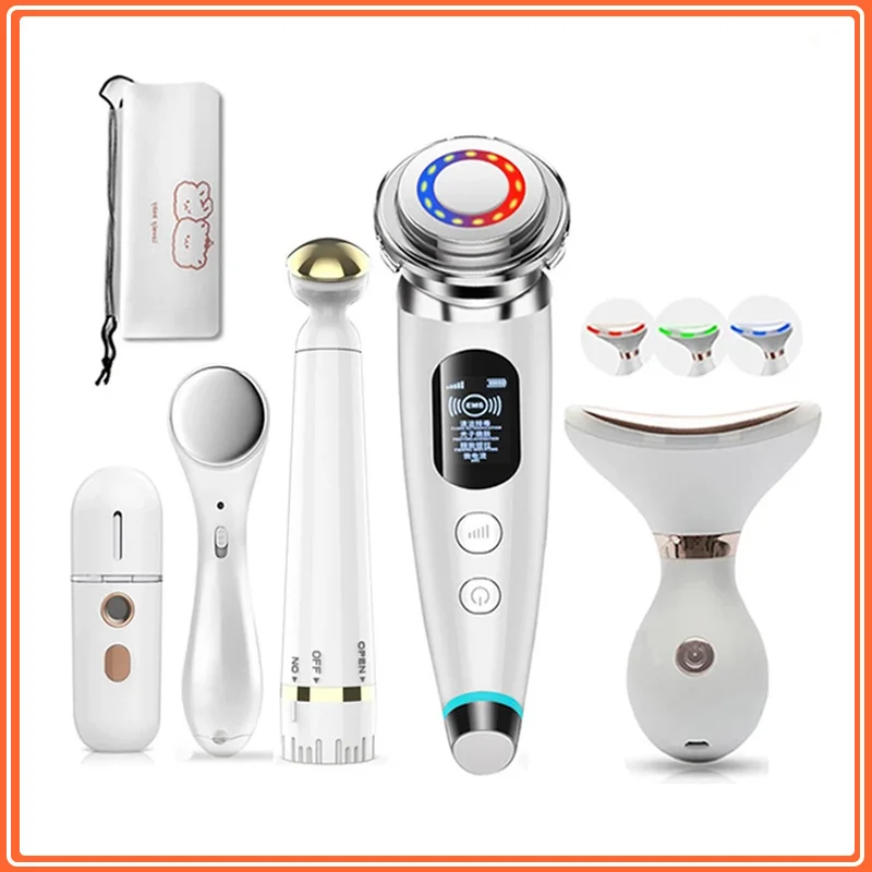 

EMS Skin Tightening Rejuvenation Device Radio Frequency Eye Lifting Machine Facial Neck Slimmer Massager Machine Wrinkle Removal