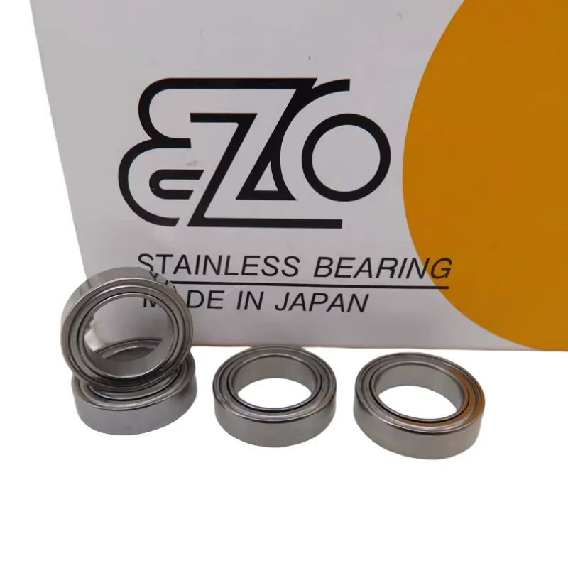 10pcs Japan EZO stainless steel bearing S6700ZZ 10*15*4mm 6700HZZ high speed miniature ball bearings S6700 6700 10x15x4 mm