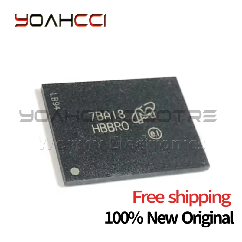 

(1-10piece)100% New Original MTFC8GLWDQ-3M AIT Z HBBRO HBBR0 BGA EMMC CHIP Free shipping