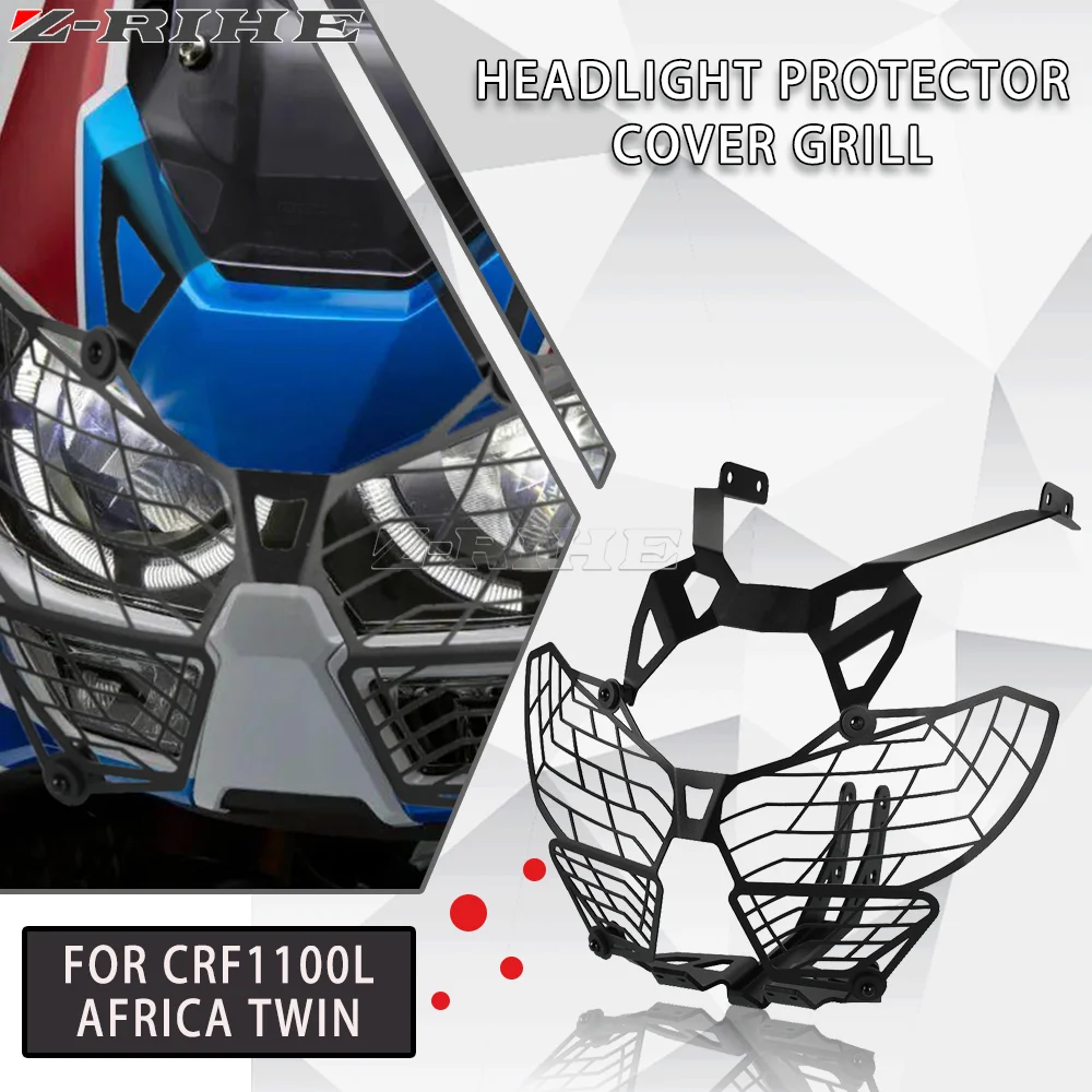 

Headlight Head Light Guard Protector Cover Motorcycle FOR HONDA CRF1100L AFRICA TWIN ADV CRF 1100 L ADVENTURE SPORTS 2019 2021