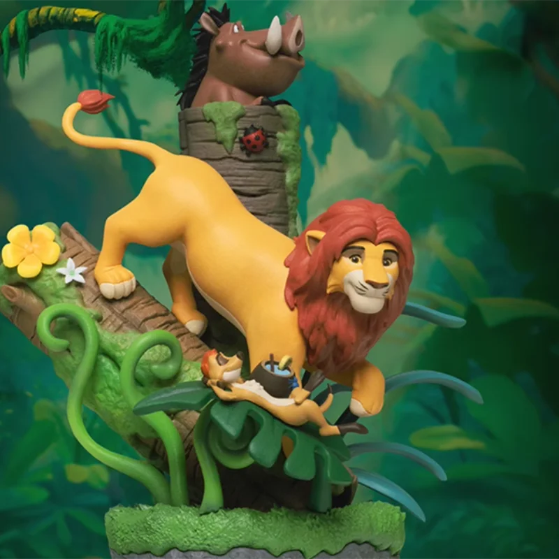 Disney Genuine The Lion King Simba Mufasa ScarPUMBAA TIMON Action Figure Model ToysCartoon Lion King Anime  ToysGift