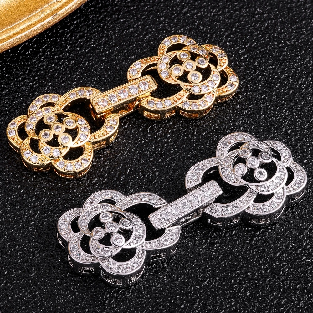 

Juya DIY Luxury Women Beads Baroque Pearls Jewelry Making Accessories Handmade Connector Fastener Closure Lock Clasps Supplies