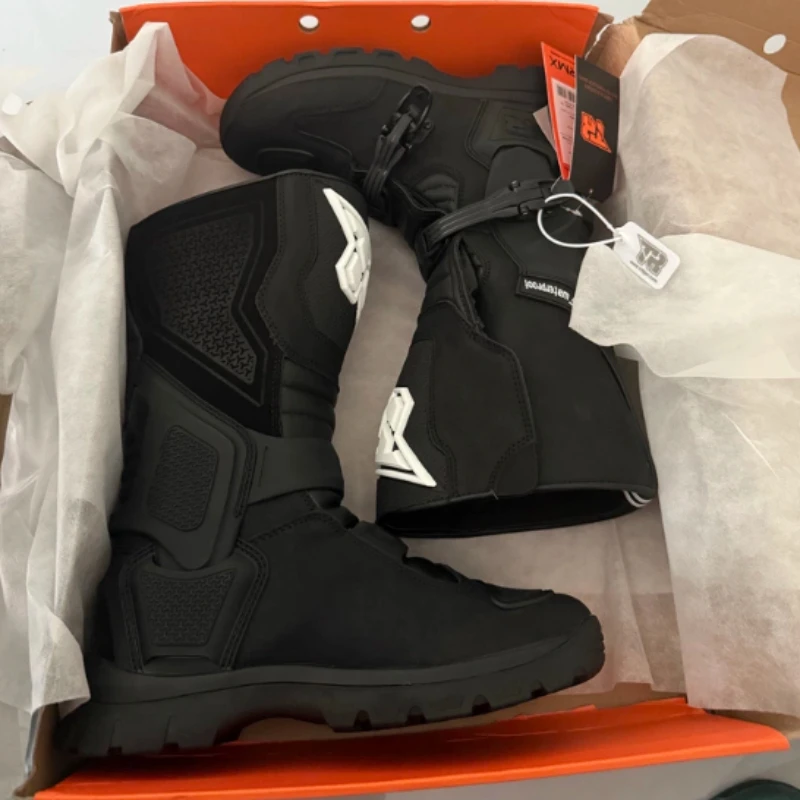 

G5 Professional Motorcycle Boots Waterproof Motocross Boots Men's Wear-resistant Moto Rally Boots Anti Slip Motorbike Shoes