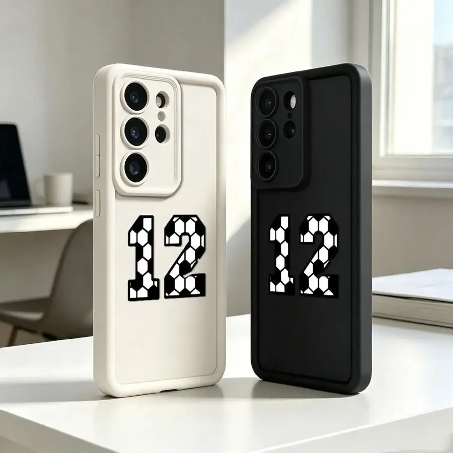 Football Cool Numbers Case for Samsung Galaxy S26 Note 20 Ultra S20 FE S24 ultra S23 S22 Plus S21 S25 Phone Cover