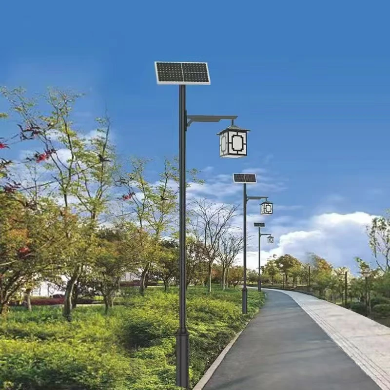 Moderne Solar-Gartenleuchte mit IP65-Leuchtdiode