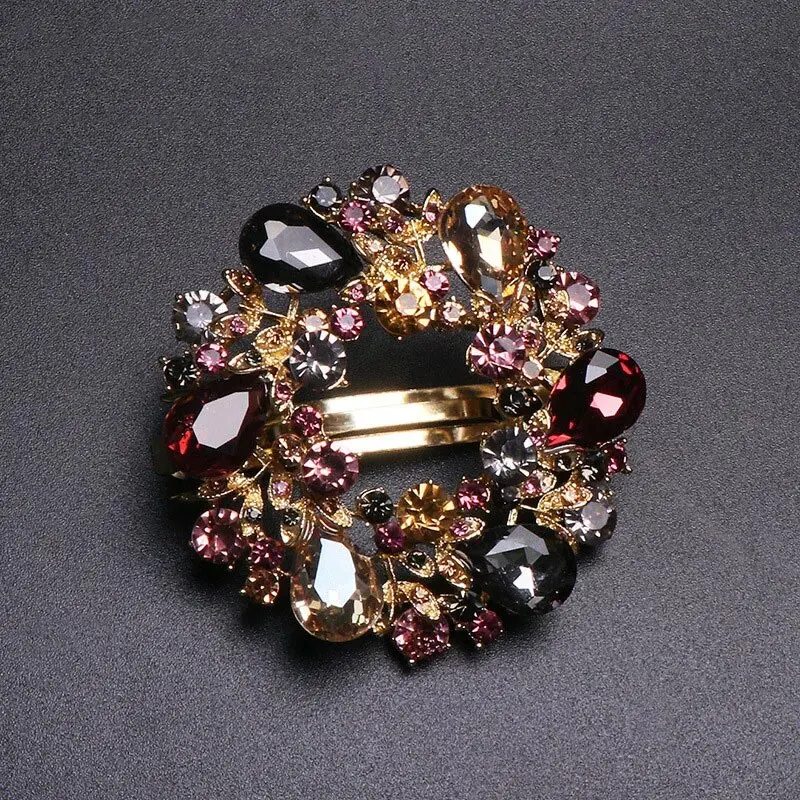 New Arrival Crystal Headband Diamond Alloy Hair Bands Women Girls Hair Accessories Fashion Korean Hair Clip Accessori