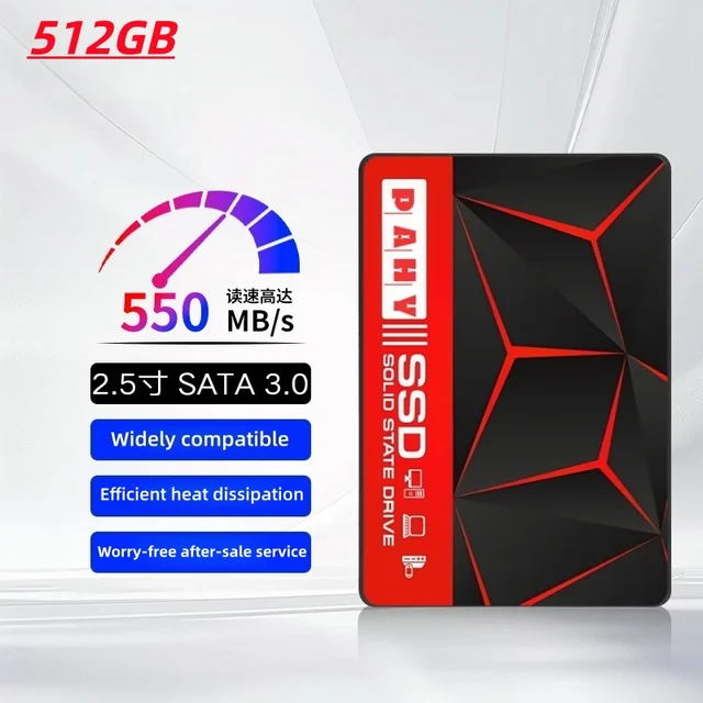 Onevan 2.5 Inch SATA3 SSD Internal Solid State Drive for Laptop Desktop Multiple Capacity Options 120GB 240GB 512GB Hard Drive