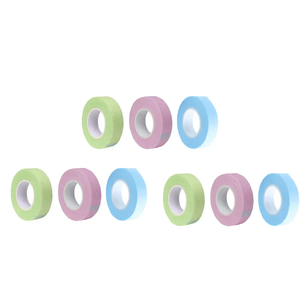 

12 Rolls Eyelash Grafting Tapes Breathable Extension Isolation Pads Glue Lashes Girl Beauty Salon Tools Accessories