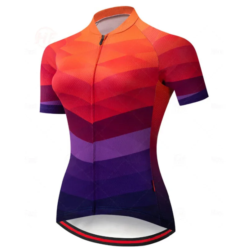 AliExpress 2024 Pro Team Autumn Women Cycling Jersey Clothing Bicycle Mtb Bike Downhill Shirt Wear Short Sleeve Uniform Tops