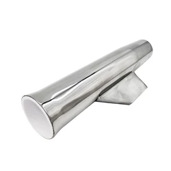 Stainless Steel Fishing Rod Holder Welding On Boat Accessories and Flared with Liner or Marines Boats Ships Yachts