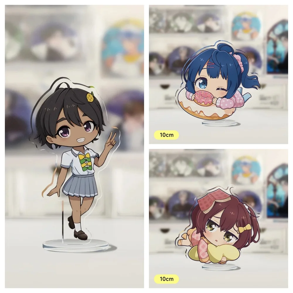 

Charm Anime Too Many Losing Heroines! Acrylic 10CM Stand Model Cosplay Characters Ornament Accessories Goods Collection Gifts