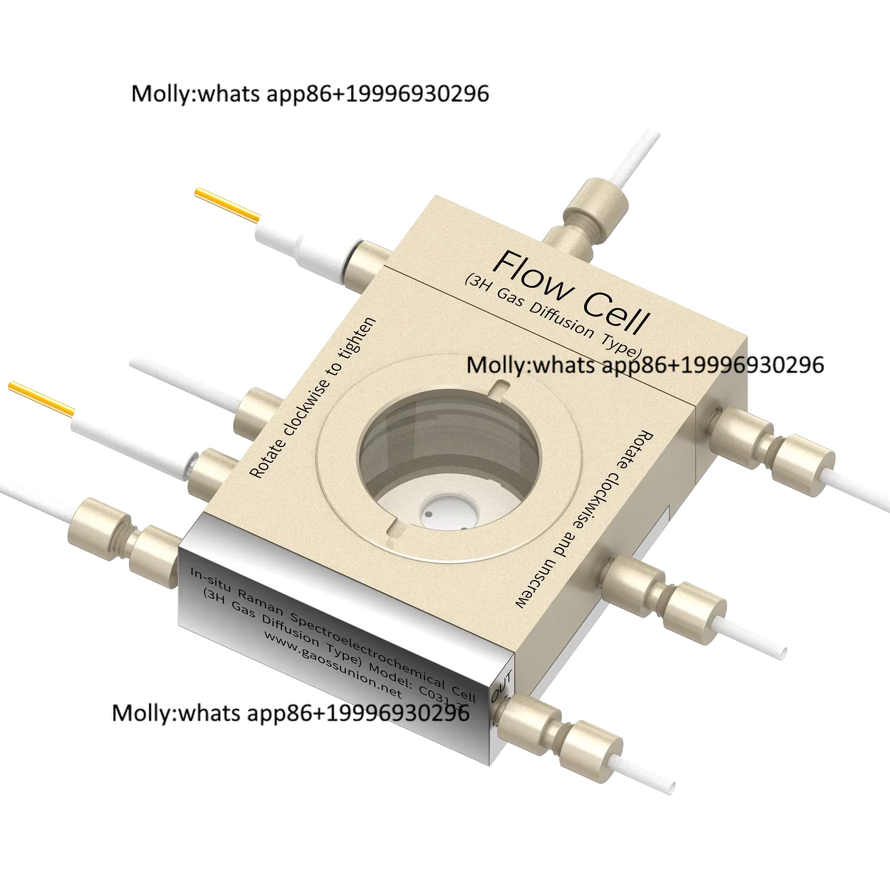 C031-S Series Spectrometers In-situ Raman Spectroscopy and Electrochemical Cell