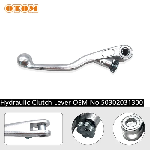 OTOM palanca de embrague hidráulico izquierdo para motocicleta, reemplazo de manija, perca, accesorios para MAGURA KTM HUSQVARNA HUSABERG SX XCF EXC TE