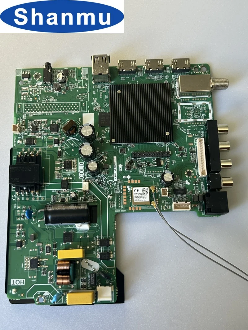 

Материнская плата для телевизора SMART WHALE OS, 1+8 ГБ/Bluetooth, новая материнская плата для LED-телевизора 32 дюйма, аксессуары для телевизоров