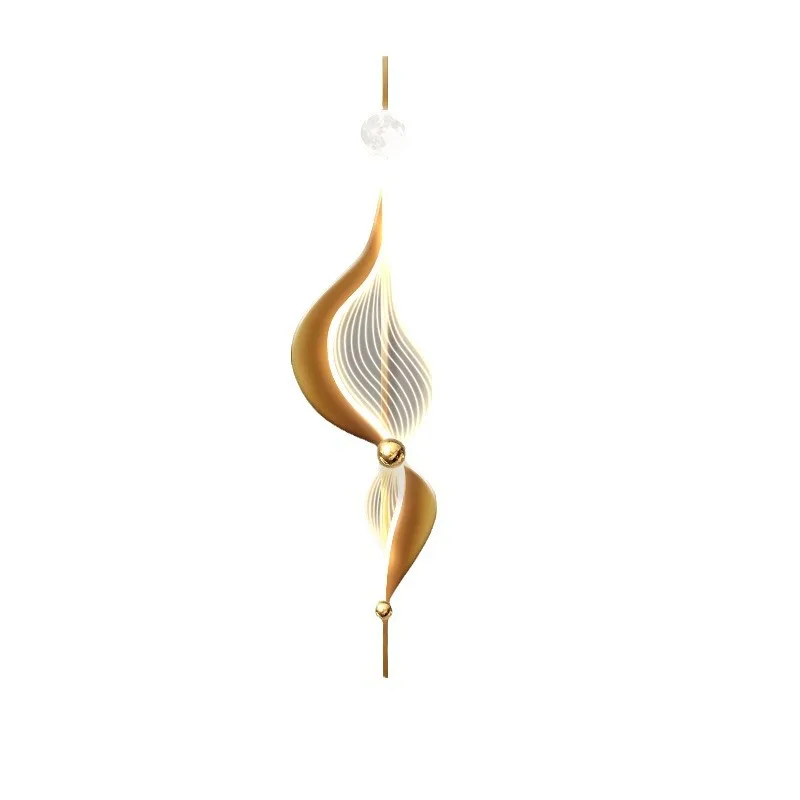 Creative wall lamp three-dimensional entrance led luminous atmosphere hanging painting