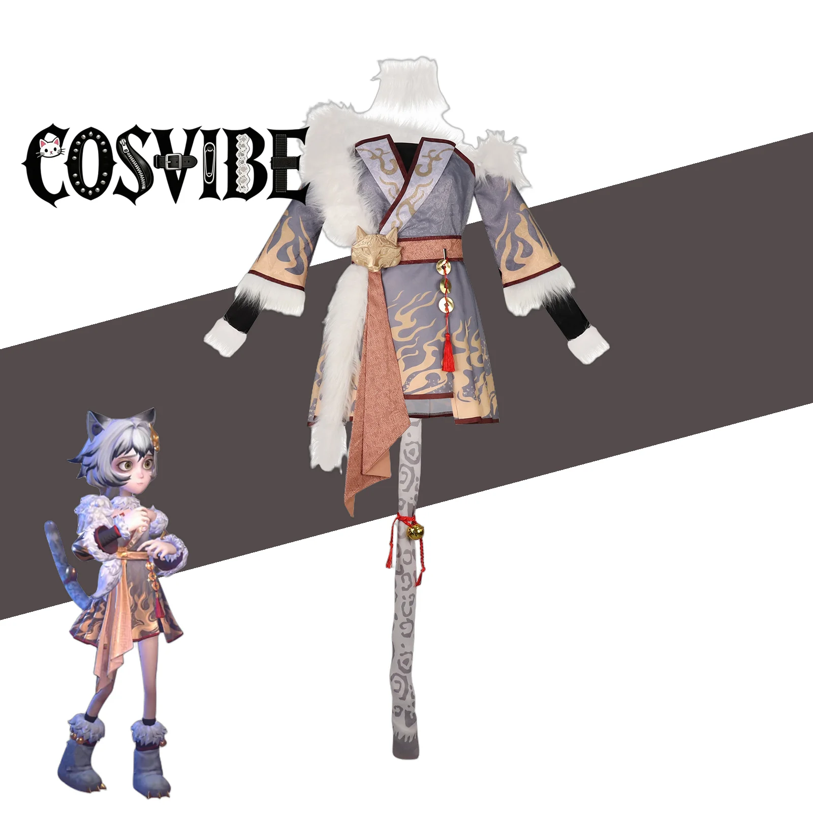 

Paranormal Action Team Cosplay Costume - Anime Game Women Roleplay Outfit Halloween Carnival Party