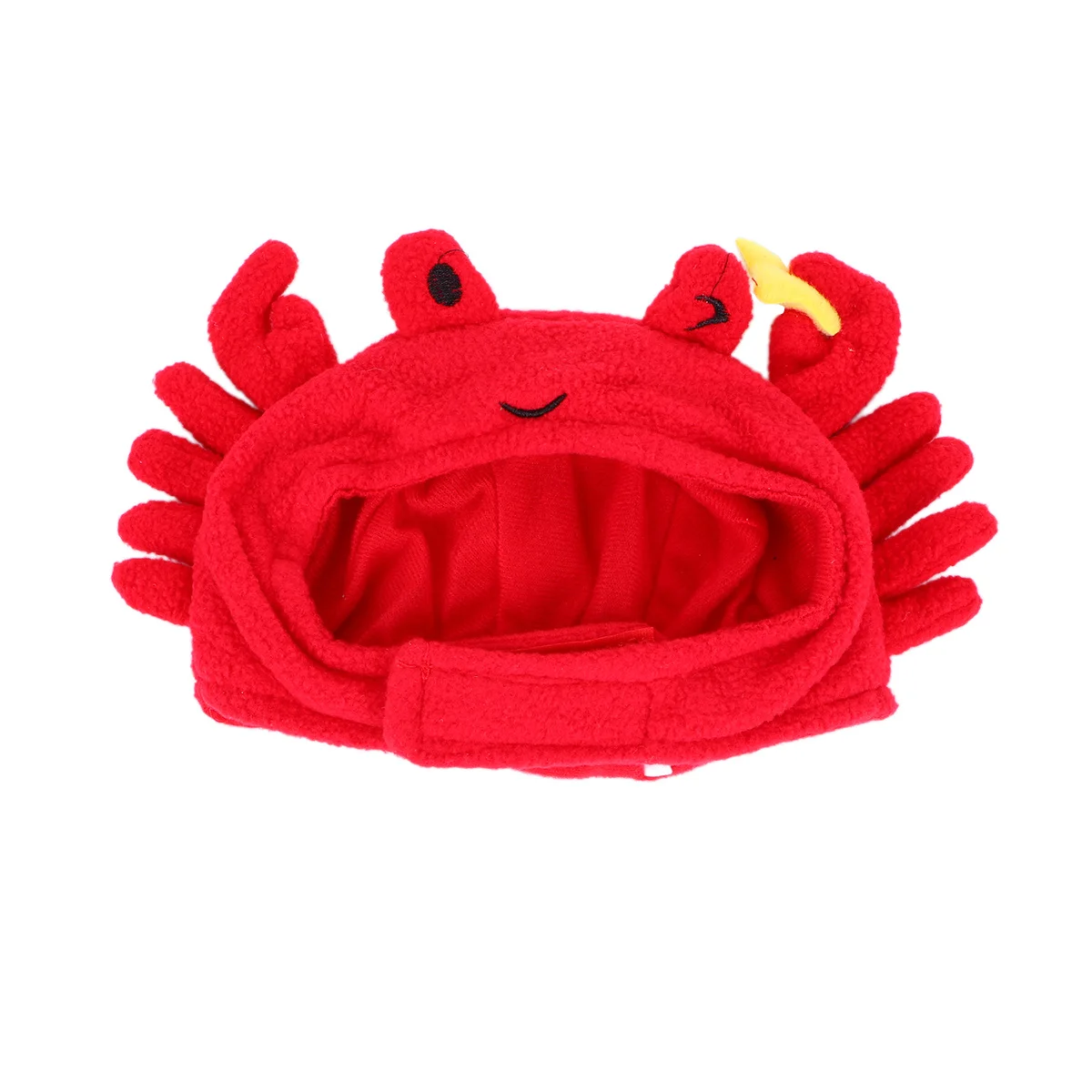 

Pet Hat Cute Crab Style Warm Cap for Cat Dog Cosplay Outfit Party Birthday Photo Prop Decor Accessory Pet Warm Hat