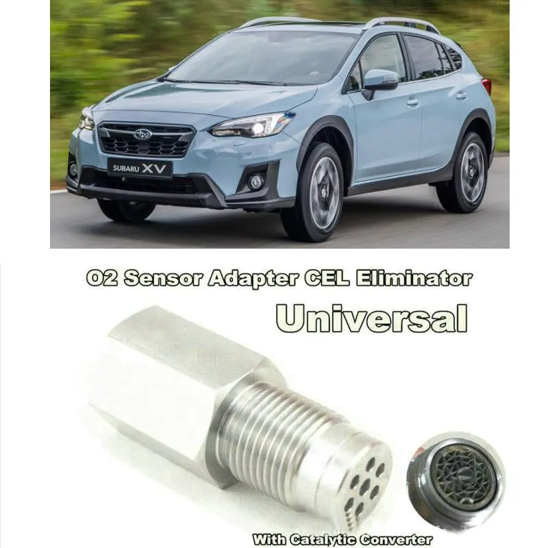 O2 sensor adapter cel eliminator with catalytic converter For Subaru xv brz justy legacy outback Trezia Tribeca B9 levorg