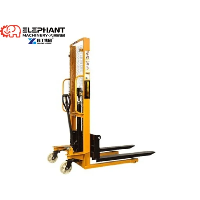 Factory Direct 1.5 Ton Full Electric Pallet Stacker High Lifting Stable Hydraulic Warehouse Forklift Stacker