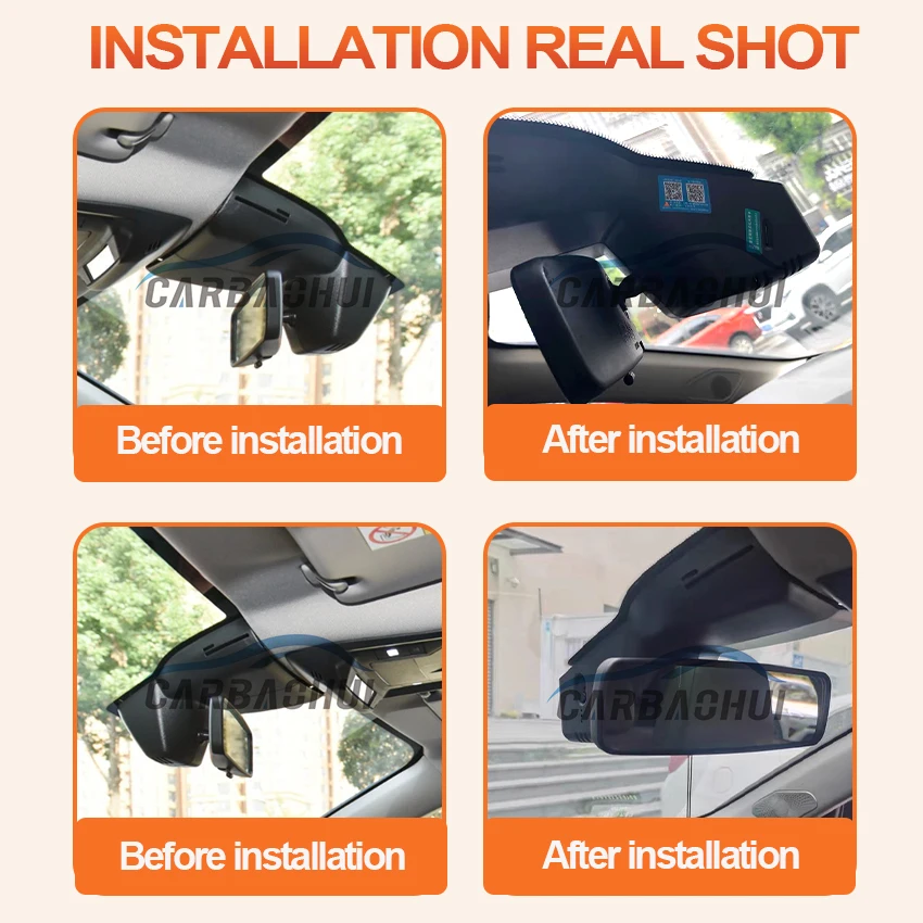 Plug and play HD 4K 2160P Car DVR for Peugeot 308 2021 To 2024 For Citroen C5 X 2022 2023 Dash Cam Camera Night Visio,WIFI