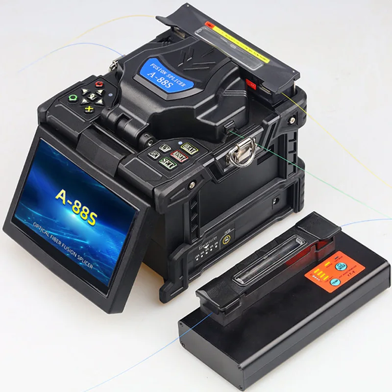 Portable Battery Powered Fiber Optic External Heater Fiber Splicing Heat Shrink Oven for Optical Cable Construction