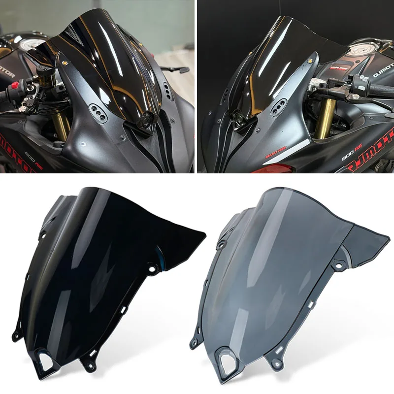 

Motorcycle Front Windscreen Windshield Fairing Wind Deflector Fit For QJMOTOR SRK800RR SRK600RS SRK800RS SRK 600RS 800RR