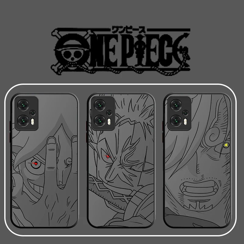 O-One قطعة زورو شانزي حافظة رائعة لشاومي بوكو X6 X7 F6 F5 X5 X3 NFC F3 M6 Pro 4G Mi 13 12 11 Lite 5G 14 13T 12T 11T 14T Pro