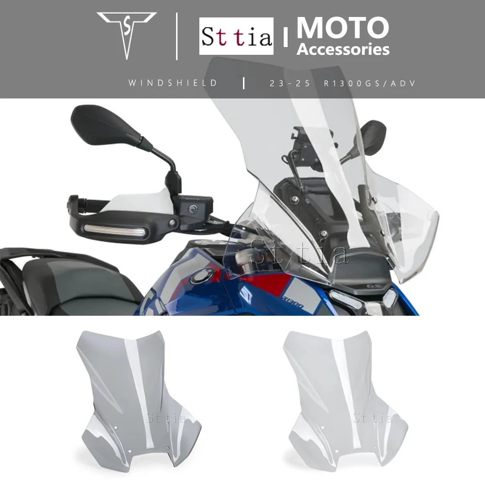 

Для BMW R1300GS R 1300 GS R1300GS ADV 2023-2025 новые аксессуары для мотоциклов, регулируемое ветровое стекло, лобовое стекло, 2 цвета