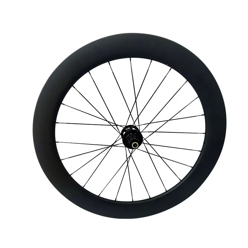 Hot sale road bike 700c carbon wheels 6.5cm wide Ultralight racing wheel set   Road Bike Carbon Rims