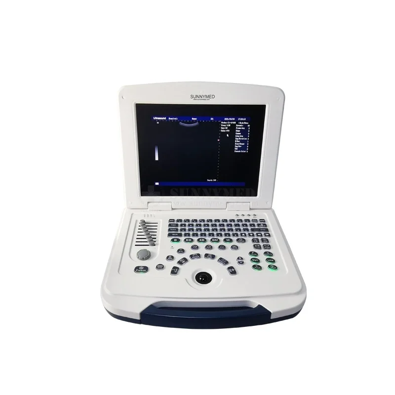 Black /white laptop ultrasound scanner with linear probe Convex  probe portable Ultrasound Machine portable ultrasonic