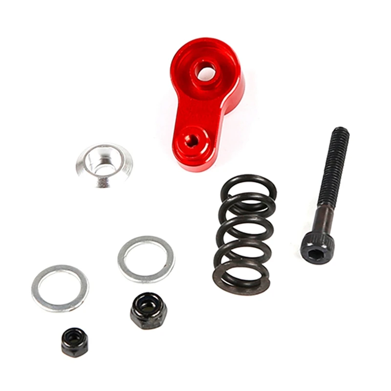 Para BAHA CNC Kit de brazo basculante de amortiguador de Metal para 1/5 HPI ROFUN BAHA ROVAN KM BAJA 5B 5T 5SC piezas de coche Rc