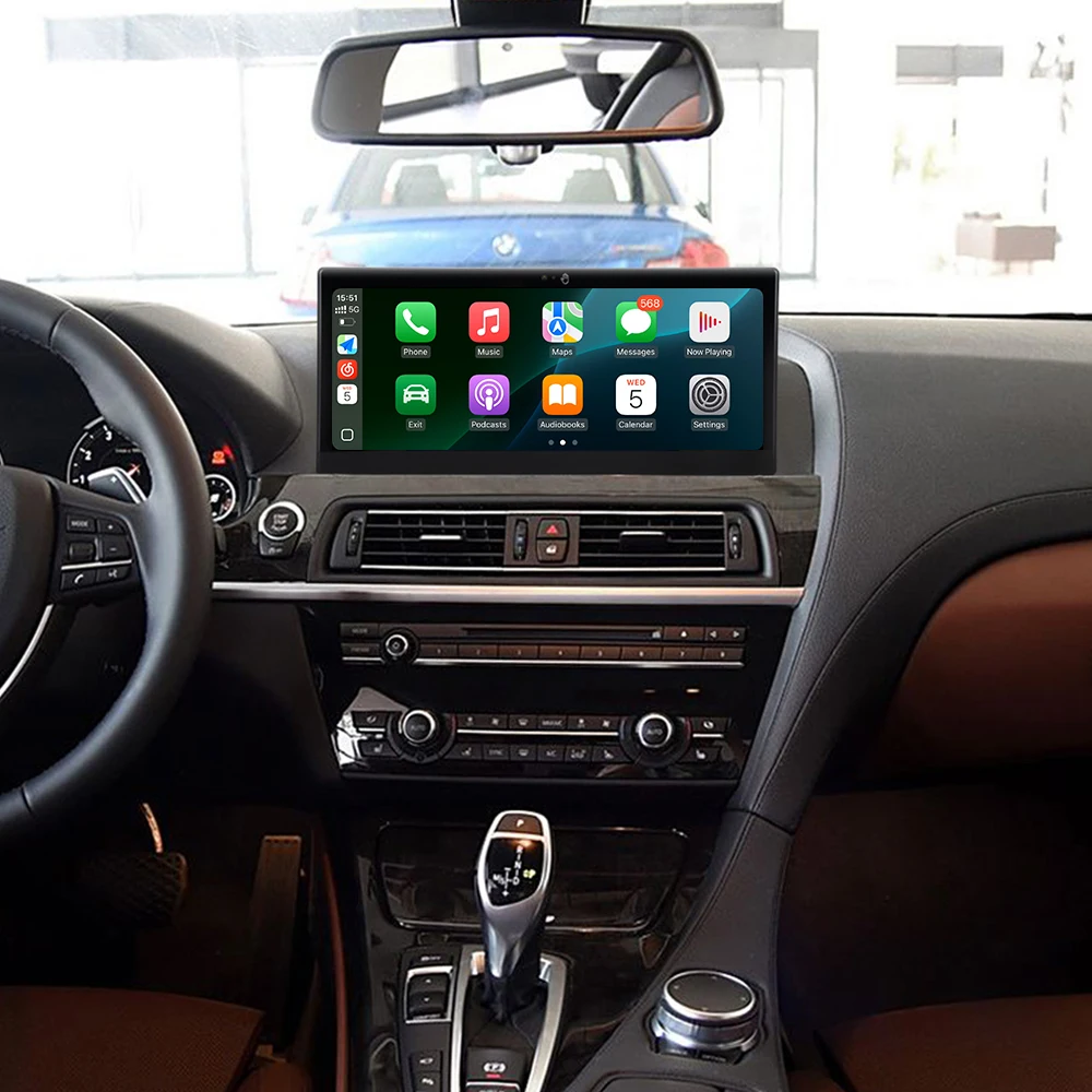 Gesture Control Navigation For MBW 6 Series 2009-2016 CIC NBT Carplay Car Radio 10.25