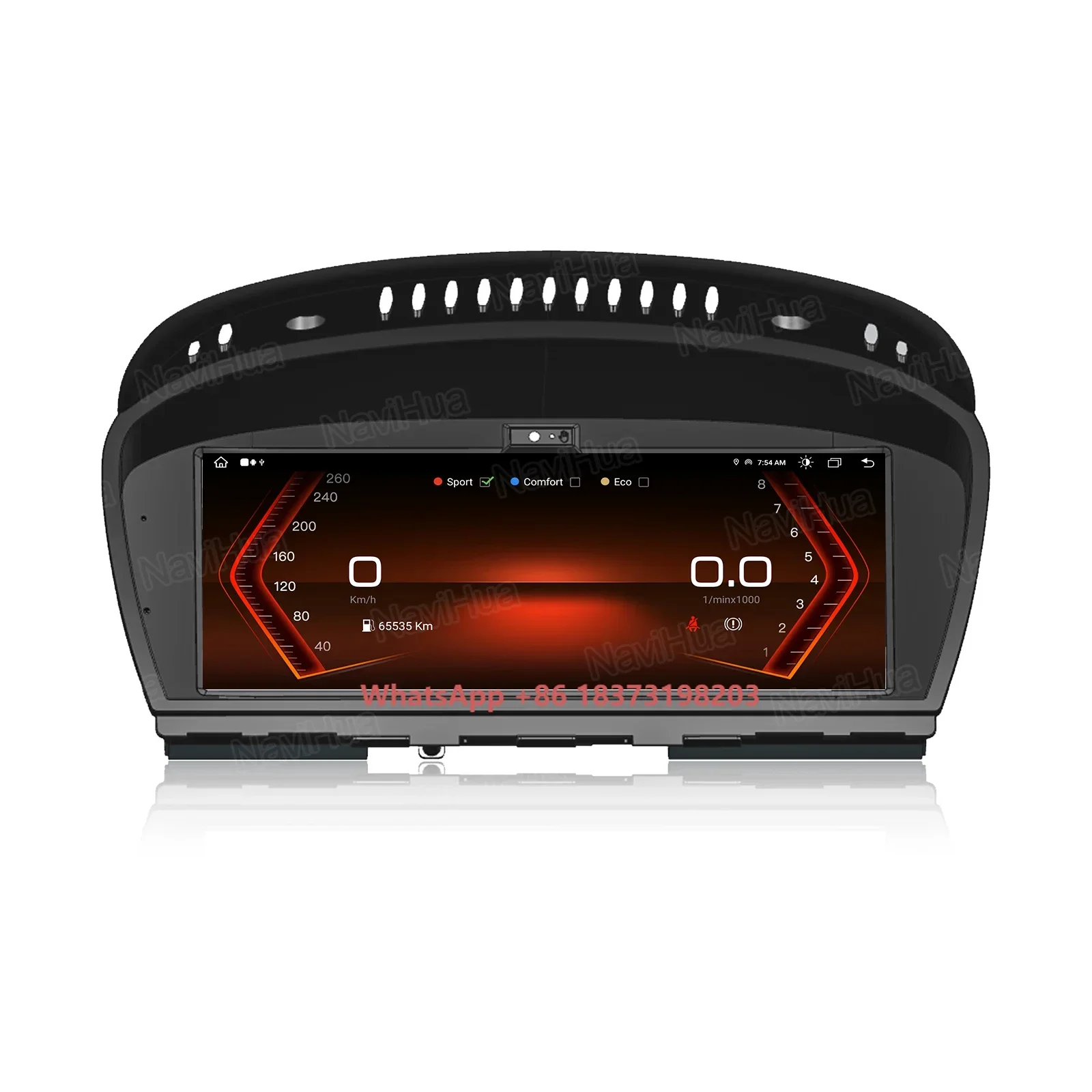 

Navihua Car Smart Screen 8.8 Head Unit Dashboard Display Wireless Carplay Android Car Multimedia for 5 Series E60 2003 2010