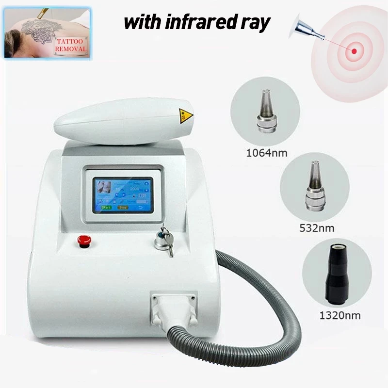 Hot Selling Product Professional Carbon Peel Laser Q Switched ND YAG Permanent Laser Tattoo Removal Machine