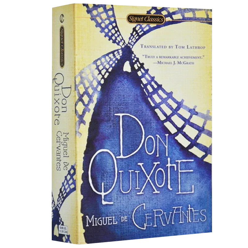 Don Quixote Cervantes, Bestselling books in English, Classics novels 9780451531810