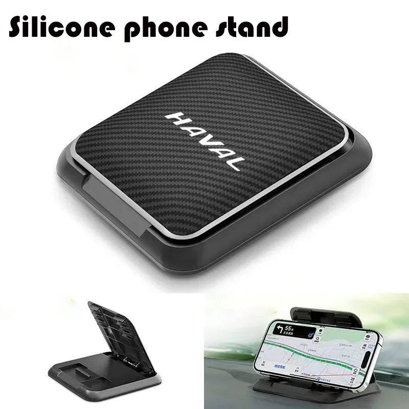 Car Phone Holder GPS Navigation Dashboard Phone Holder Stand For Haval Jolion 2021 H1 H2 H3 H4 H5 H6 H7 H8 H9 F5 Car Accessories