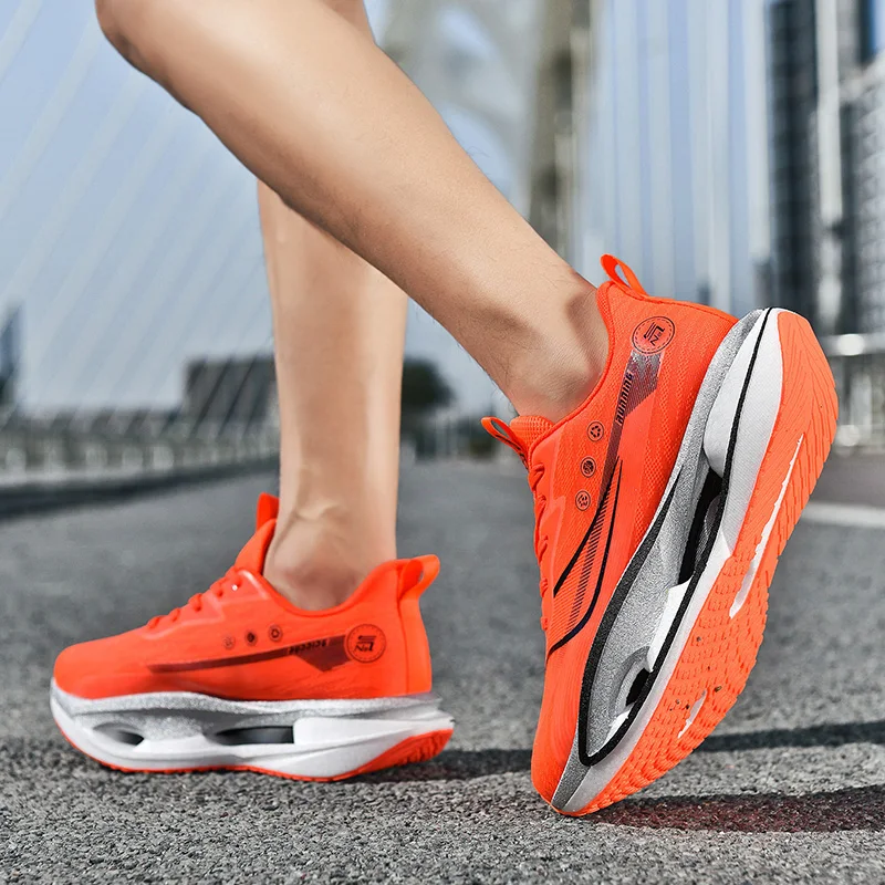 Zapatillas de deporte informales de lujo para hombre, zapatos transpirables para correr, mocasines de moda, tenis para hombre, zapatos cómodos para correr