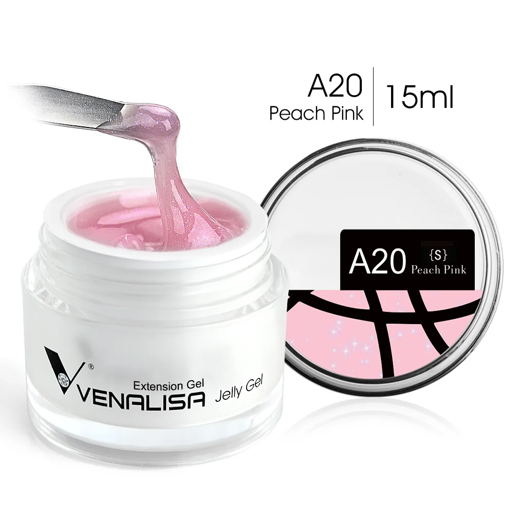 VENALISA Clear Color Extension Gel Pearl Glittle Gel Canni Supply Camouflage Fasting Jelly Nagelgel Selbstnivellierendes Acrylgel