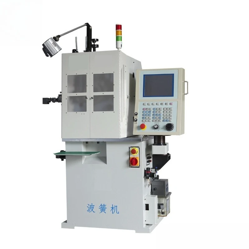 Mechanical wave spring machine, wave spring forming machine S-type spring machine